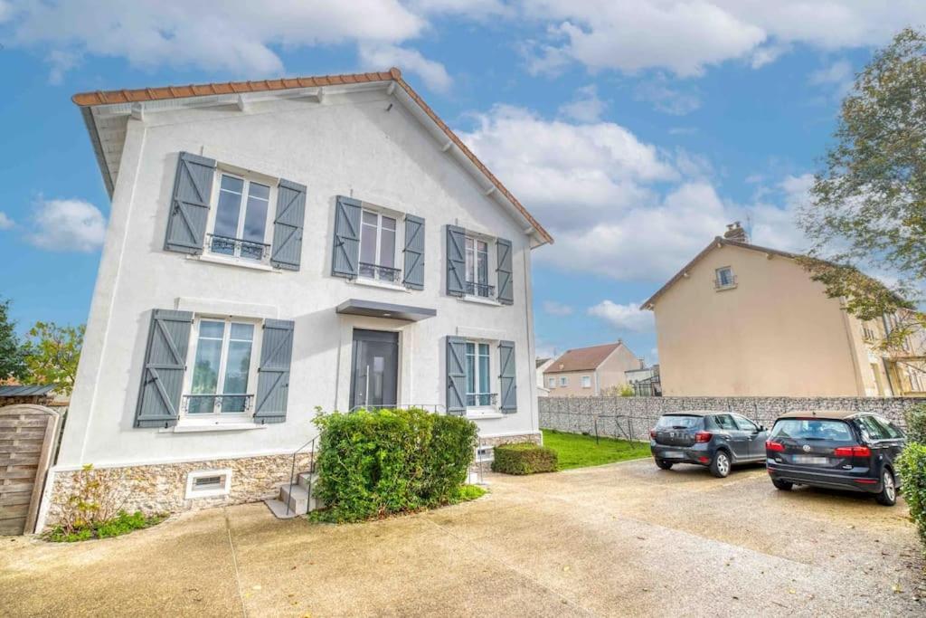 Villa Saint-Mard - King Size Bed - 10Min Aeroport Cdg 25Min Paris By Train Exterior photo